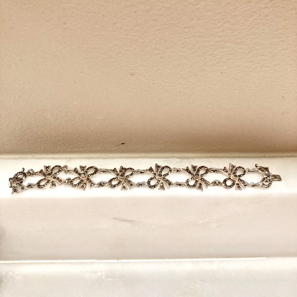 Marcasite Sterling Silver Bracelet - Picture 1 of 5